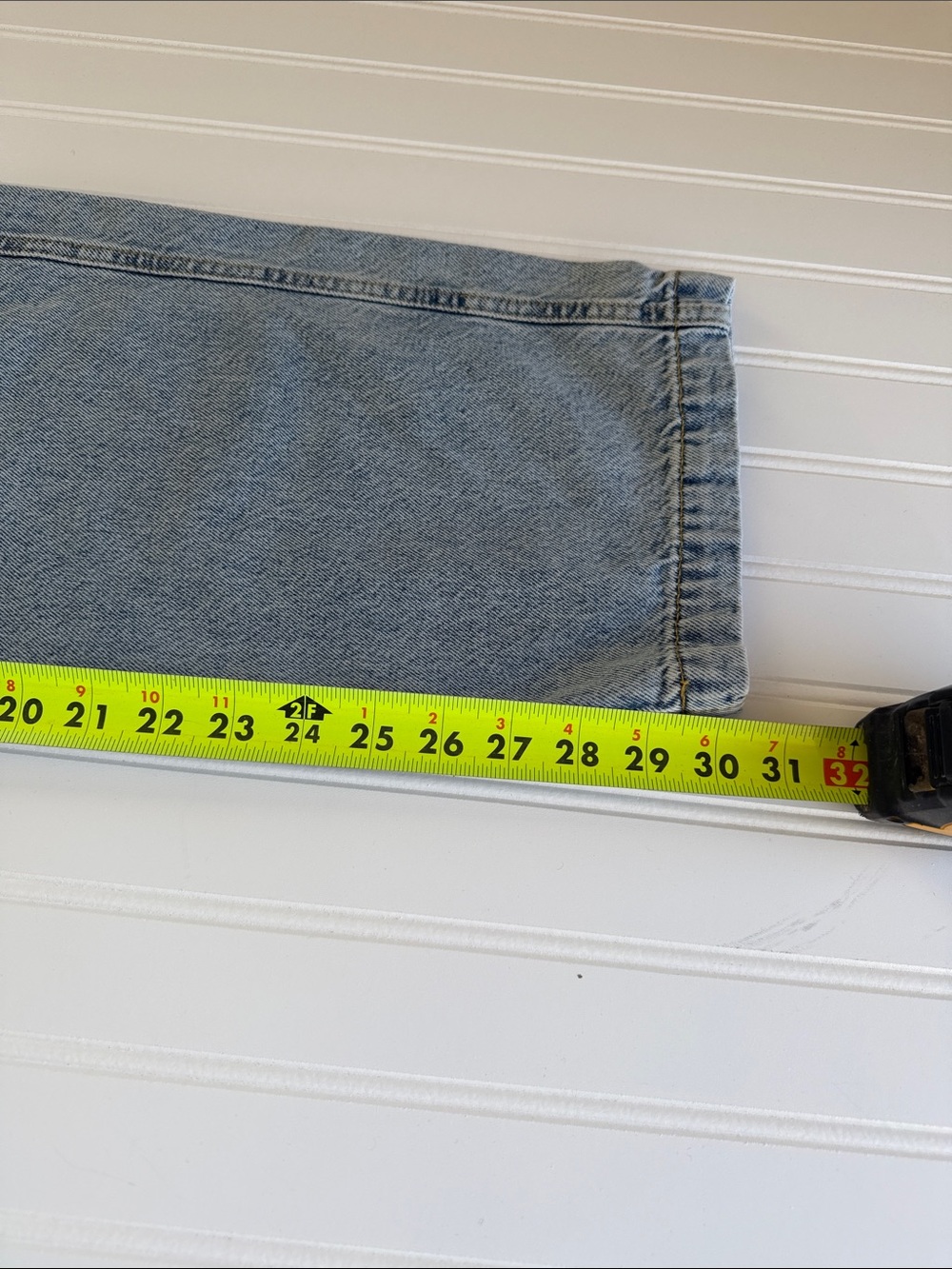 Aeropostale Light Blue Denim Cargo Pants - Men's S Baggy Cargo Y2K Retro Style - Picture 10 of 12